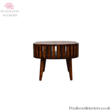 Solid Wood - Japanese Style Coffee Table - 80cm W- Side 2