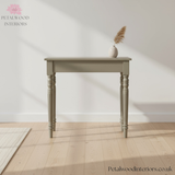 Solid Wood - Writing Desk - French Style - Hand-Made Legs - Vintage Style - Timeless Design - Petalwood Interiors - Back