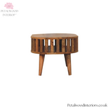 Solid Wood Coffee Table - Japanese Design - 65cm Wide- Side 2