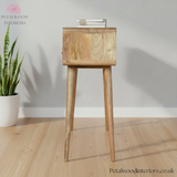 Solid Wood Console Table - 2 Drawers - Hallway Table - Classic Design - Timesless Desingn - Petalwood Interiors - Side 1