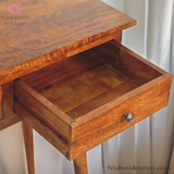 Solid Wood Console Table - 3 Drawers - 115cm Width | Classic Design - Petalwood Interiors