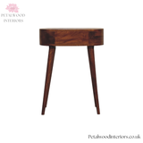 Solid Wood Console Table with Drawer - Space Saving Hallway Table - Slim Design - Timeless Design - Petalwood Interiors - Back