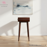 Solid Wood Dressing Table - 3 Drawers - Foldable Mirror - Nordic Legs - Timesless Desingn - Petalwood Interiors
