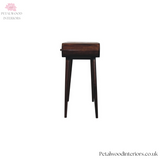 Solid Wood Dressing Table - 3 Drawers - Foldable Mirror - Nordic Legs | Timesless Desingn - Petalwood Interiors - Side 4
