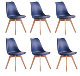 Dining Chair Scandinavian Faux Leather 83cm