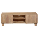 ajmer wooden television cabinet in natural finish