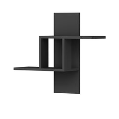 Melamine Particleboard Wall Shelf - Alinda Open Storage