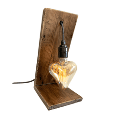 Angel Table Lamp - 35cm Reclaimed Wood