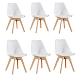 Dining Chair Scandinavian Faux Leather 83cm