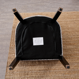 Velvet Dining Chair Windsor with Silver Studs 94cm