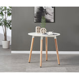 grey fabric dining table