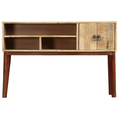 Rough Mango Wood Console Table - Lonka Classic Design - 120cm