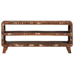 Handmade Reclaimed Wood TV Stand - Meldra Media Storage - 105cm