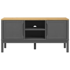 Solid Pine TV Stand - Floro Door Storage Cabinet - 114cm