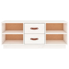 Solid Pine TV Stand - Savro Storage Cabinet - 100cm