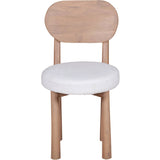wooden dining chair with jodhpur design front look